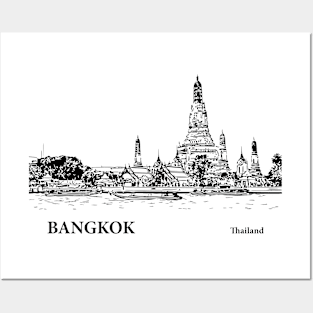 Bangkok - Thailand Posters and Art